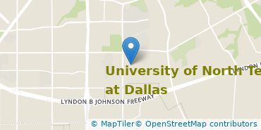 Location of University of North Texas at Dallas