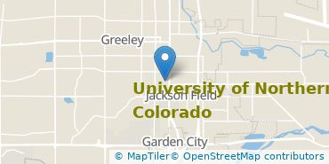 Location of University of Northern Colorado