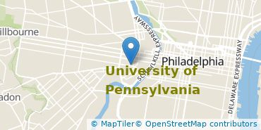 Location of University of Pennsylvania