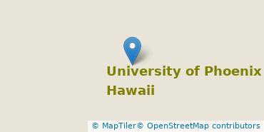 Location of University of Phoenix-Hawaii