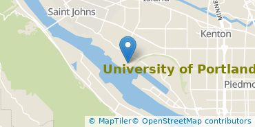 Location of University of Portland