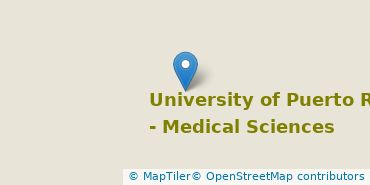 Location of University of Puerto Rico-Medical Sciences