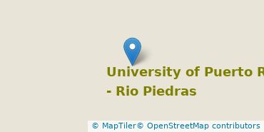 Location of University of Puerto Rico-Rio Piedras