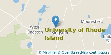 Location of University of Rhode Island