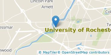 Location of University of Rochester