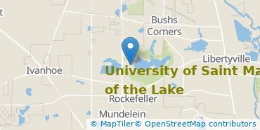 Location of University of Saint Mary of the Lake