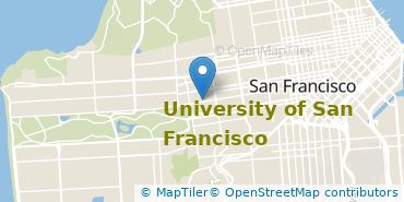 Location of University of San Francisco