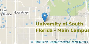 Location of University of South Florida