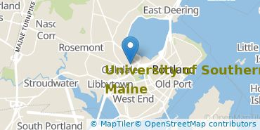 Location of University of Southern Maine