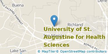 Location of University of St. Augustine for Health Sciences