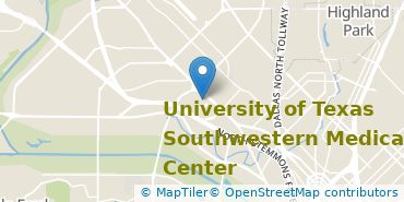 Location of University of Texas Southwestern Medical Center