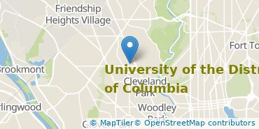 Location of University of the District of Columbia