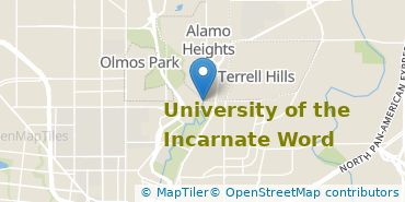 Location of University of the Incarnate Word