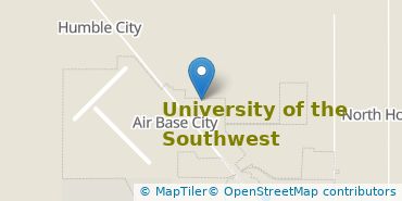 Location of University of the Southwest