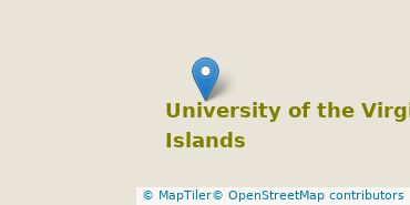 Location of University of the Virgin Islands