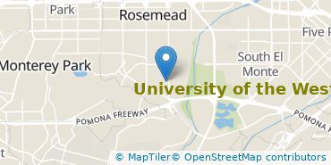 Location of University of the West