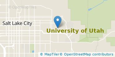 Location of University of Utah