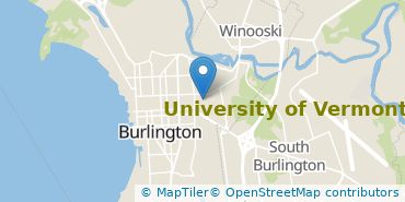 Location of University of Vermont