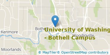 Location of University of Washington-Bothell Campus