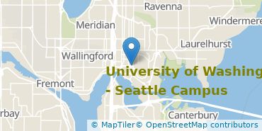 Location of University of Washington-Seattle Campus
