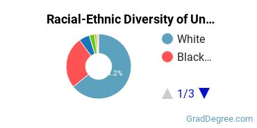 Graduate Racial-Ethnic Diversity at University of West Georgia