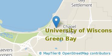 Location of University of Wisconsin-Green Bay