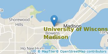 Location of University of Wisconsin-Madison