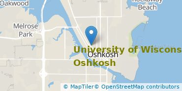 Location of University of Wisconsin-Oshkosh