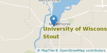 Location of University of Wisconsin-Stout