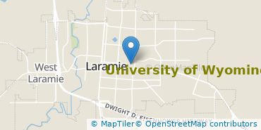 Location of University of Wyoming