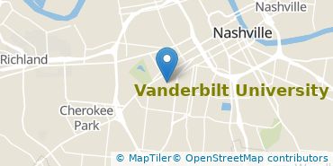 Location of Vanderbilt University
