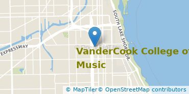 Location of VanderCook College of Music