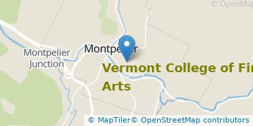 Location of Vermont College of Fine Arts