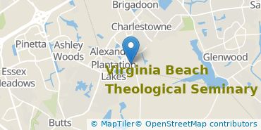 Location of Virginia Beach Theological Seminary