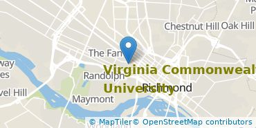 Location of Virginia Commonwealth University