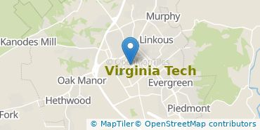 Location of Virginia Polytechnic Institute and State University