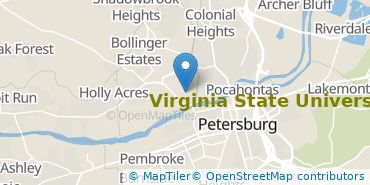 Location of Virginia State University