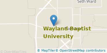 Location of Wayland Baptist University