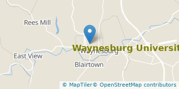 Location of Waynesburg University