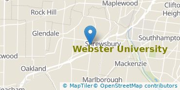 Location of Webster University