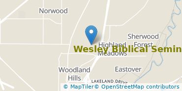 Location of Wesley Biblical Seminary