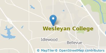 Location of Wesleyan College