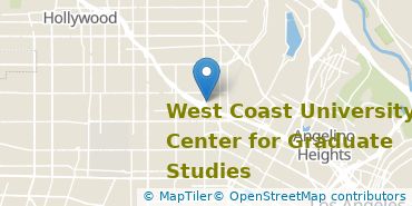 Location of West Coast University-Center for Graduate Studies