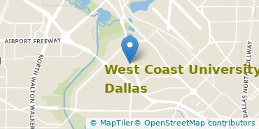 Location of West Coast University-Texas