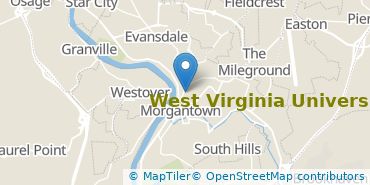 Location of West Virginia University