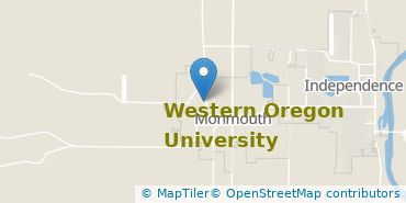 Location of Western Oregon University