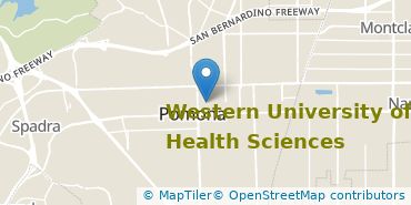 Location of Western University of Health Sciences