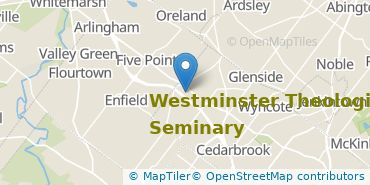 Location of Westminster Theological Seminary