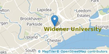 Location of Widener University
