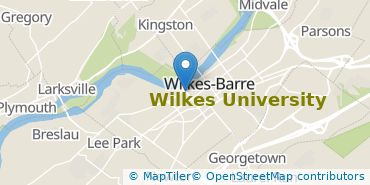 Location of Wilkes University